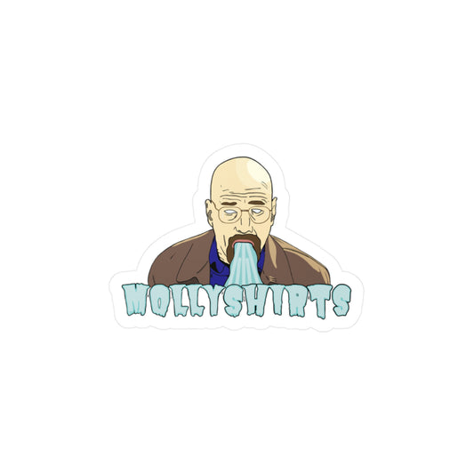 Walter and the Blue-Cut Vinyl Decals for labtops or cups