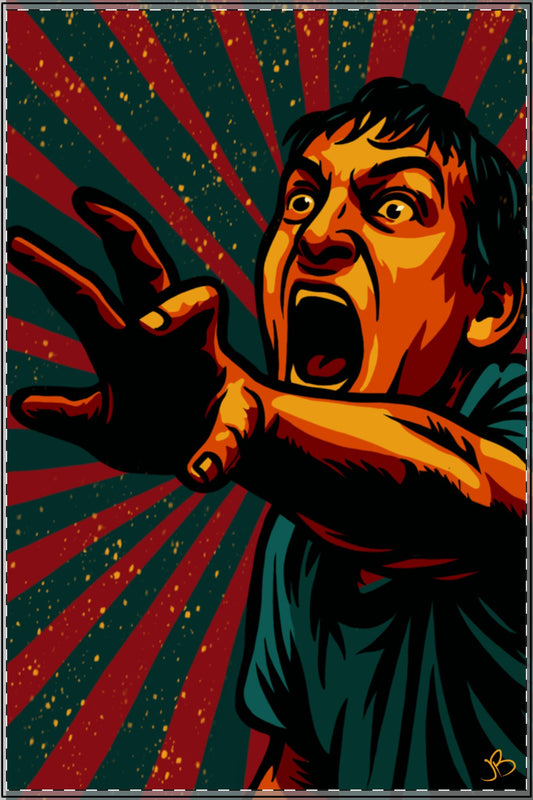 Adam Saw - Satin Print