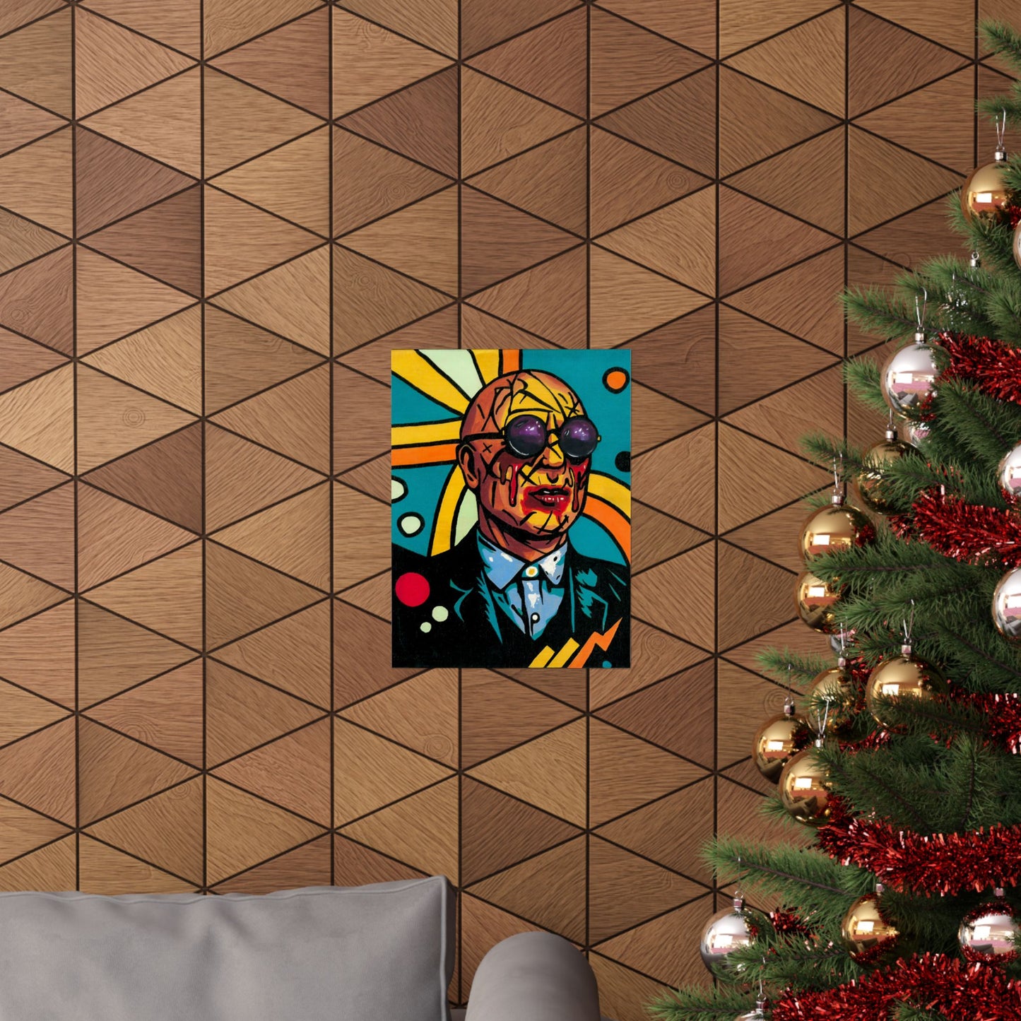 Tom Goggles Poster Print