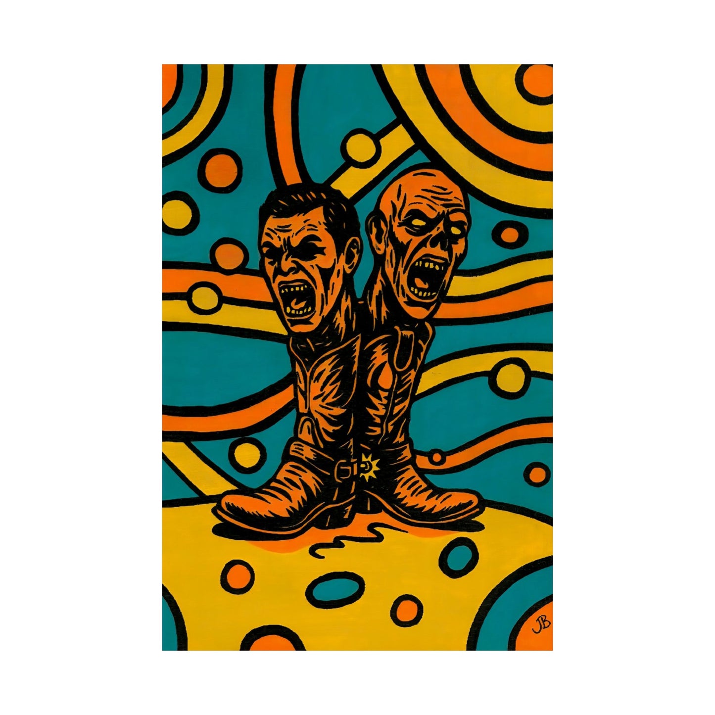 Haunted Boots Poster Prints