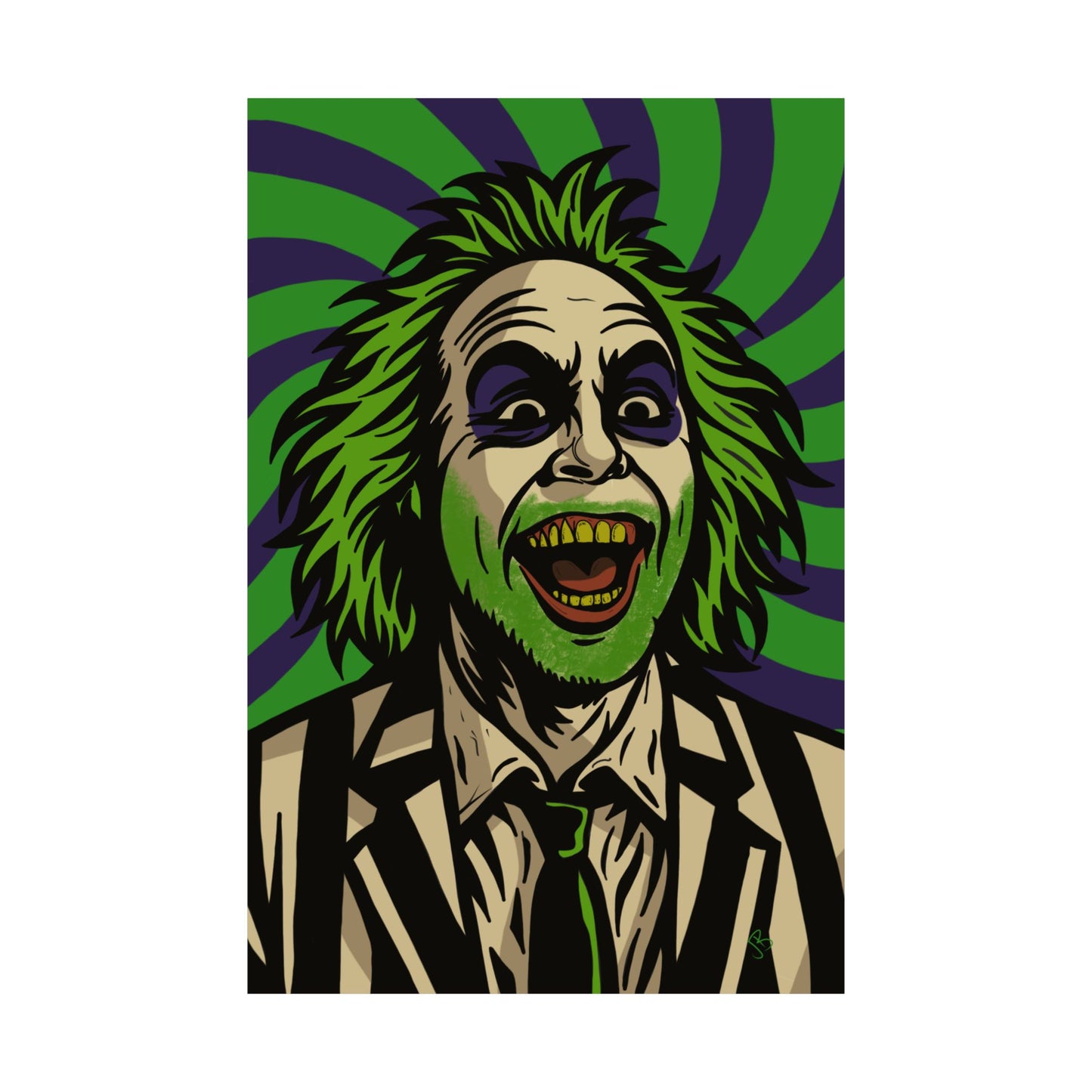 Beetlejuice Poster Print