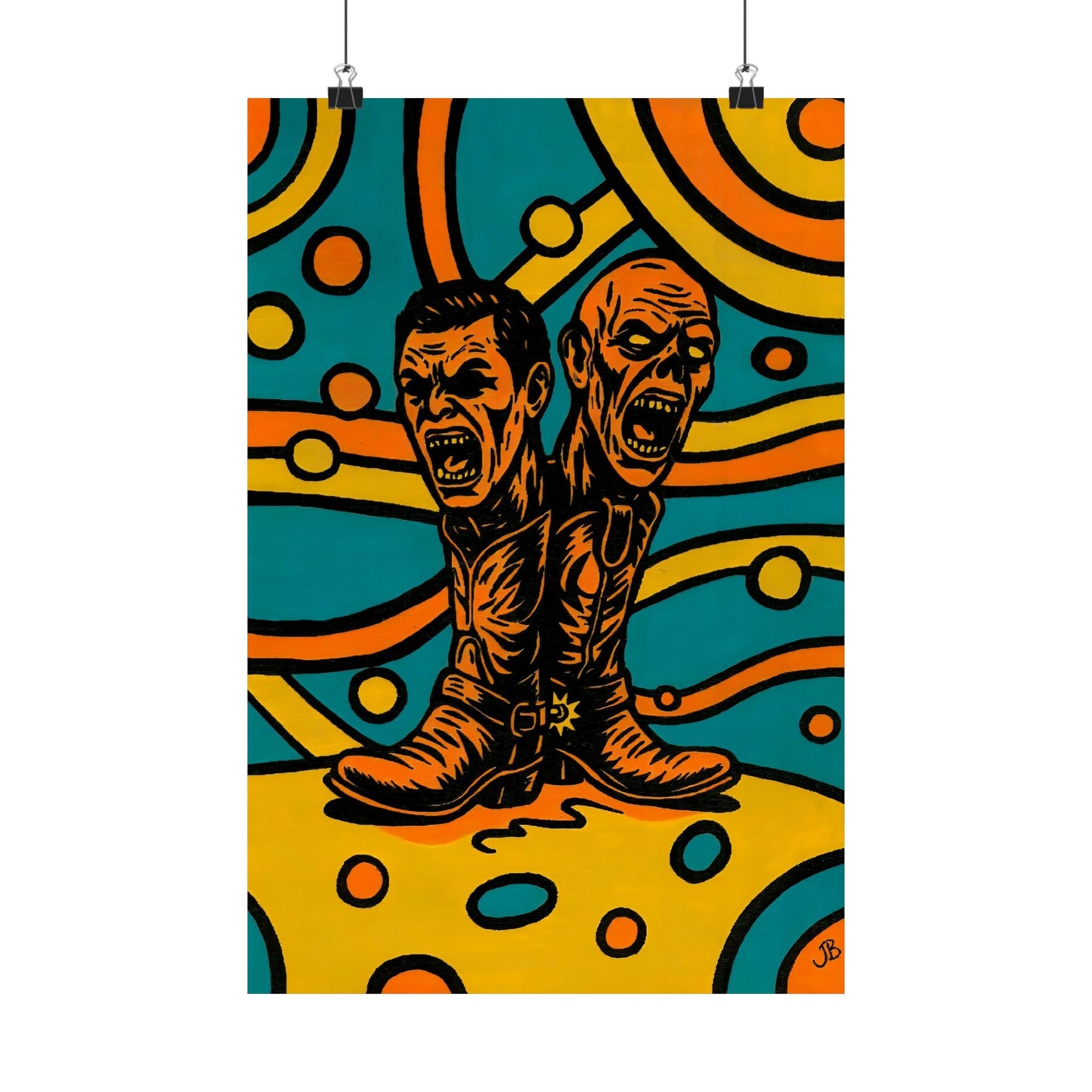 Haunted Boots Poster Prints