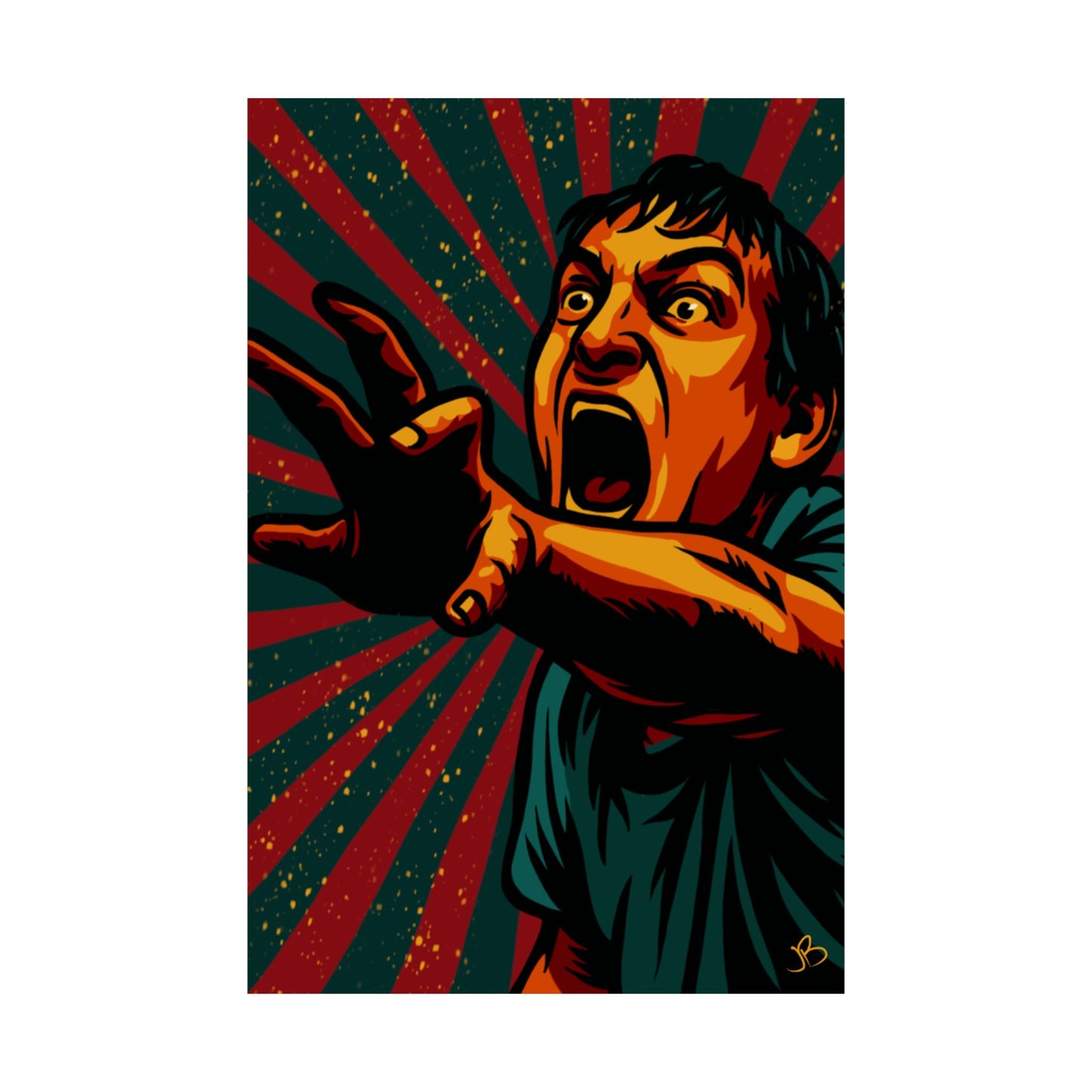 Adam Saw  Poster Print