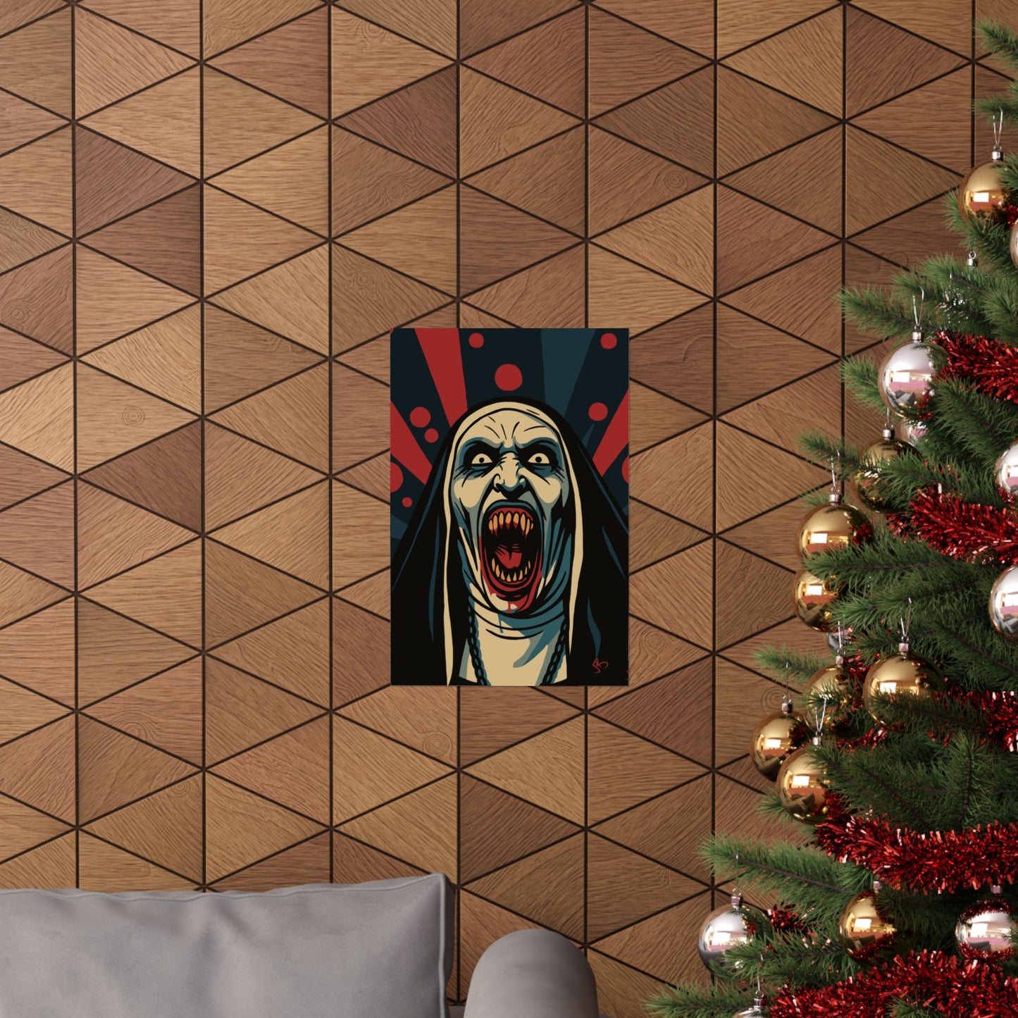 Valak The Nun Poster Print