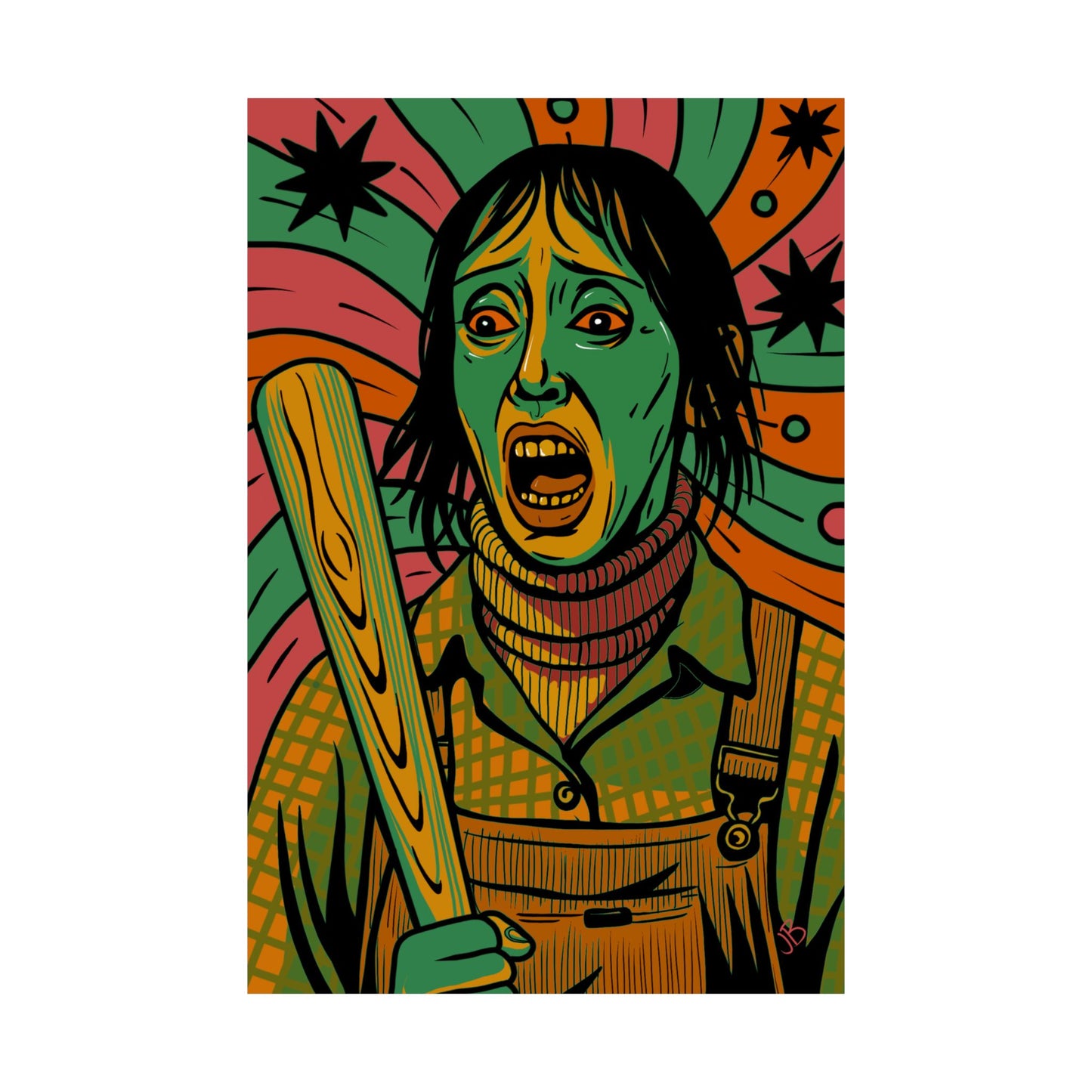 Shelly D Poster Print