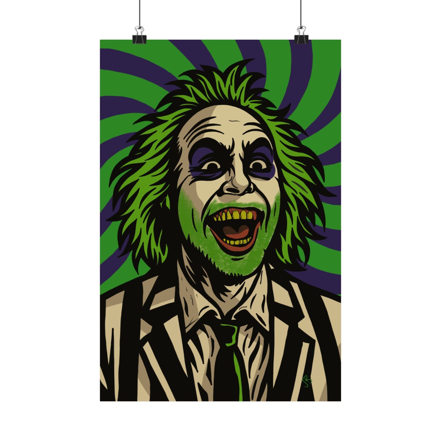 Beetlejuice Poster Print